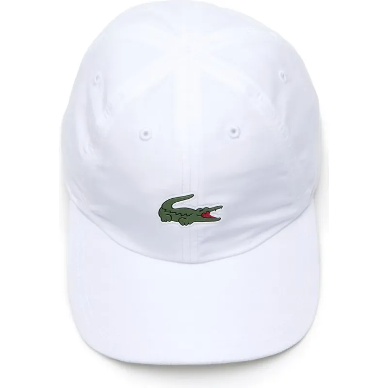 mutzen-gebogen-weiss-verstellbares-band-von-lacoste mutzen-gebogen-weiss-verstellbares-band-von-lacoste