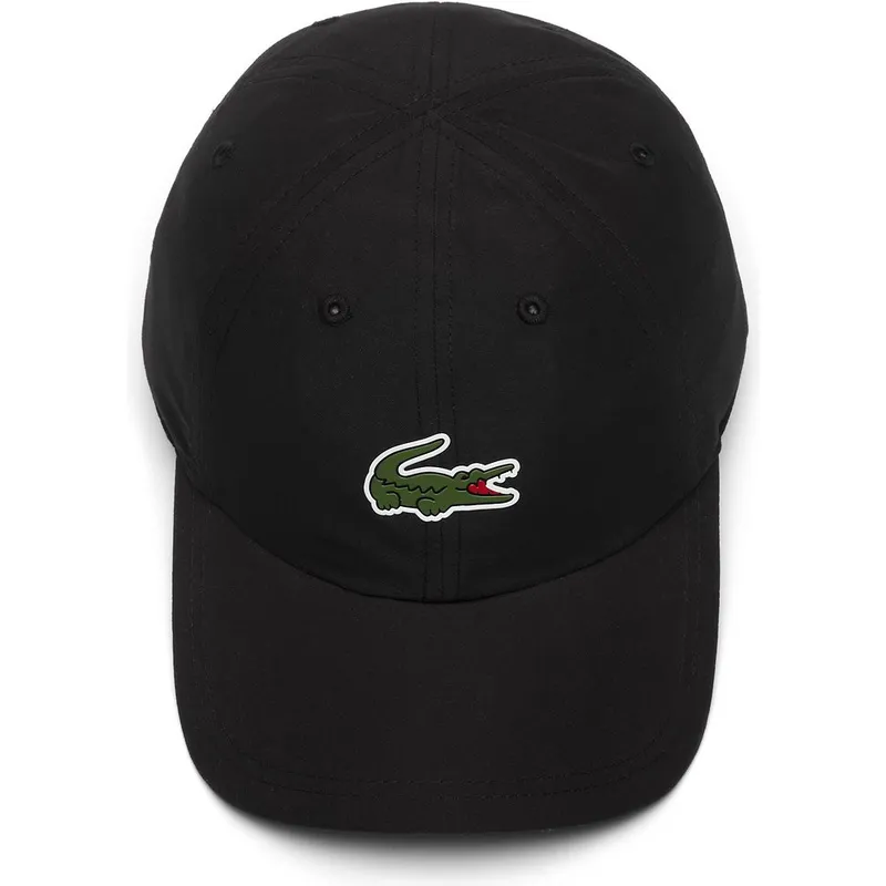 cappelli-curva-nero-cinghia-regolabile-di-lacoste