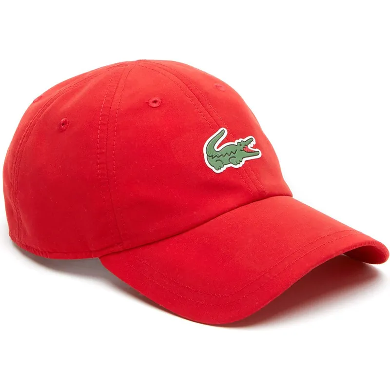 cappelli-curva-rosso-cinghia-regolabile-di-lacoste