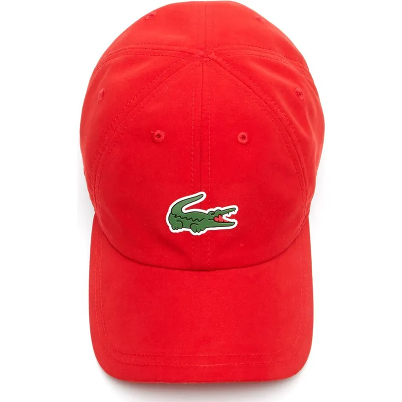 cappelli-curva-rosso-cinghia-regolabile-di-lacoste