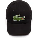 cappelli-curva-nero-cinghia-regolabile-di-lacoste
