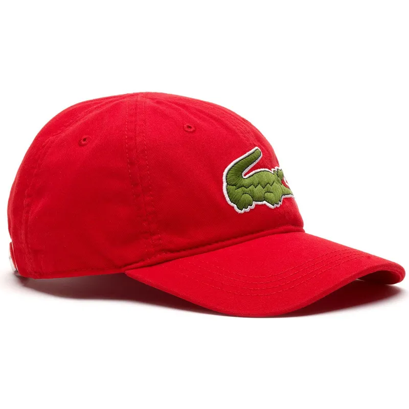 cappelli-curva-rosso-cinghia-regolabile-di-lacoste