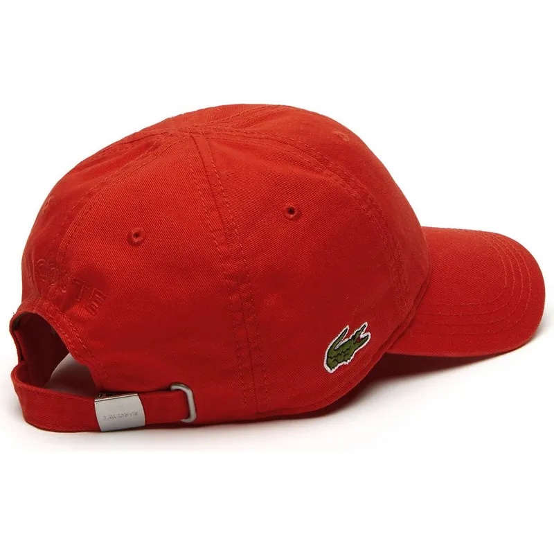 cappelli-curva-rosso-cinghia-regolabile-di-lacoste cappelli-curva-rosso-cinghia-regolabile-di-lacoste
