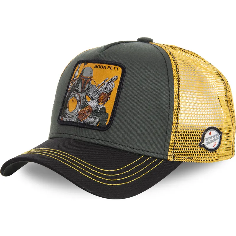 cappelli-curva-verde-snapback-boba-fett-star-wars-di-capslab cappelli-curva-verde-snapback-boba-fett-star-wars-di-capslab