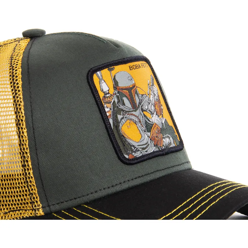 cappelli-curva-verde-snapback-boba-fett-star-wars-di-capslab cappelli-curva-verde-snapback-boba-fett-star-wars-di-capslab