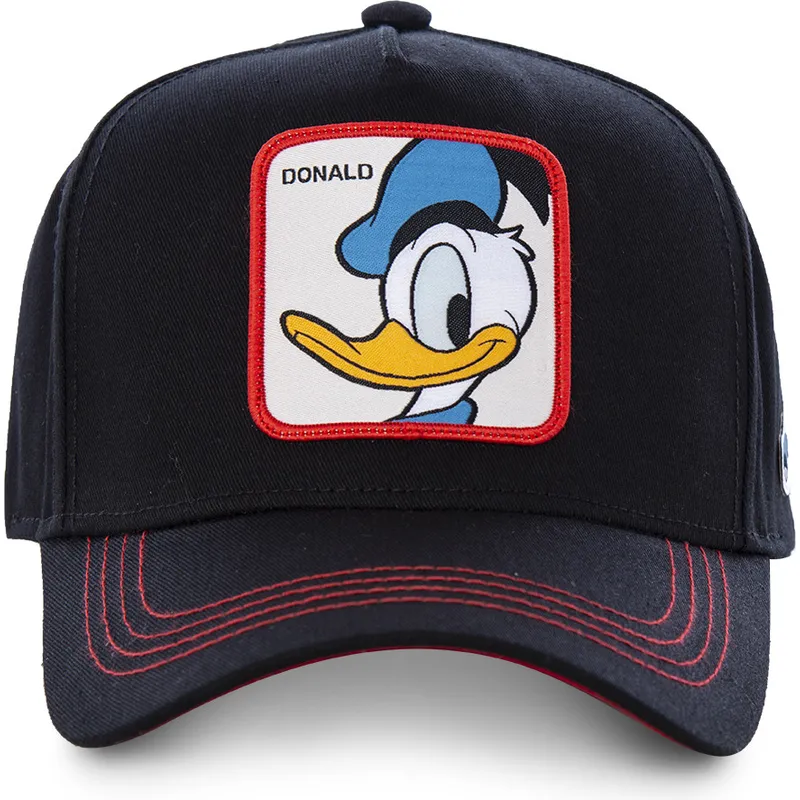 cappelli-curva-nero-snapback-paperino-disney-di-capslab cappelli-curva-nero-snapback-paperino-disney-di-capslab