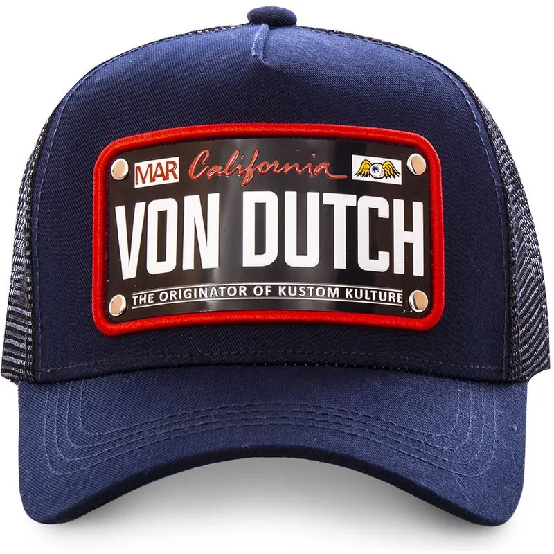 cappelli-curva-blu-marino-cinghia-regolabile-di-von-dutch