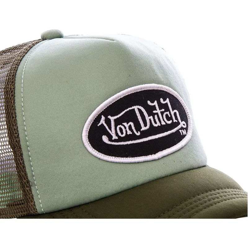 cappelli-curva-verde-cinghia-regolabile-di-von-dutch