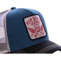cappelli-curva-blu-cinghia-regolabile-di-von-dutch