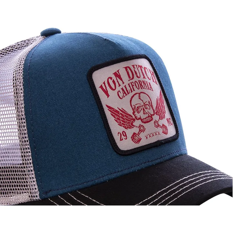 cappelli-curva-blu-cinghia-regolabile-di-von-dutch
