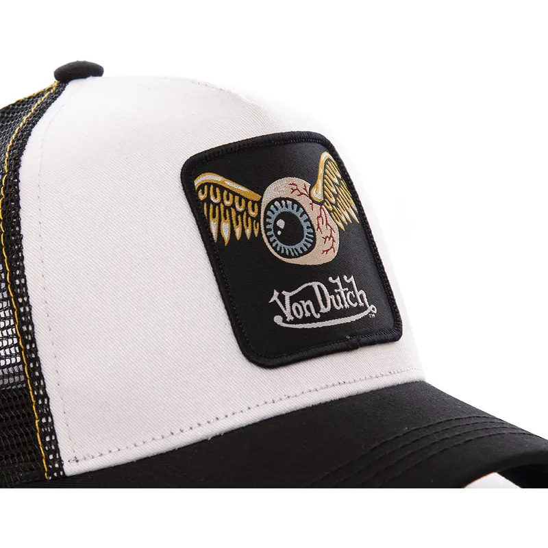 cappelli-curva-bianco-cinghia-regolabile-di-von-dutch