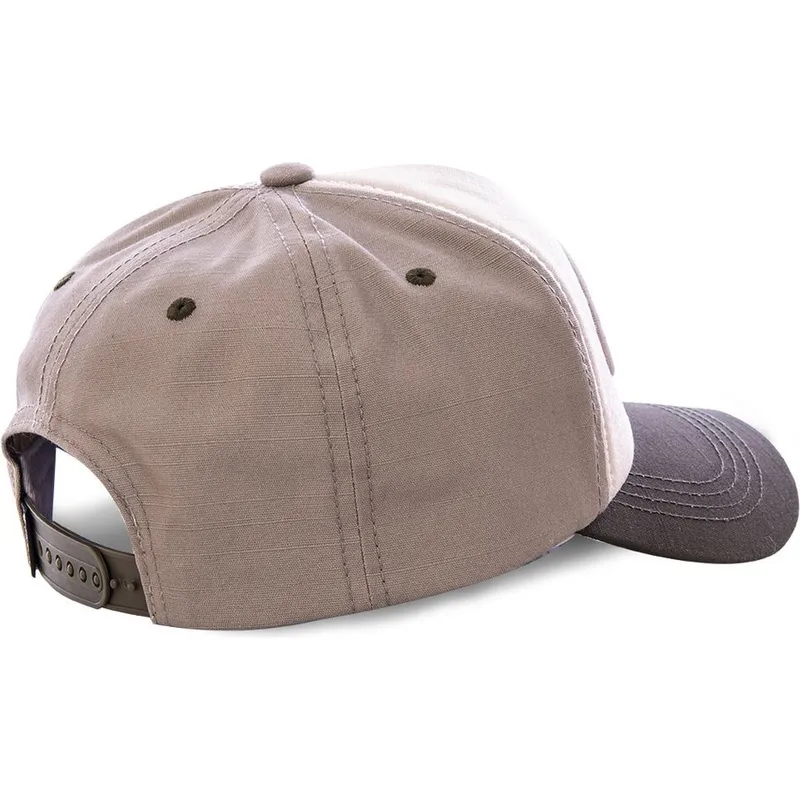 cappelli-curva-beige-cinghia-regolabile-di-von-dutch