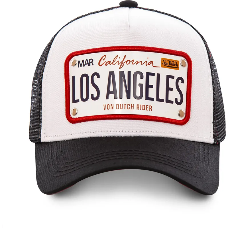 cappelli-curva-bianco-cinghia-regolabile-di-von-dutch
