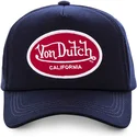 gebogene-marineblaue-snapback-kappe-mar-von-von-dutch