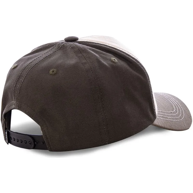 grune-gebogene-snapback-kappe-toi2-von-von-dutch