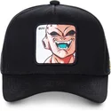cappellino-nero-snapback-a-visiera-curva-kid-buu-buub-dragon-ball-di-capslab