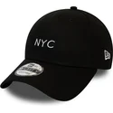 cappellino-curvo-nero-regolabile-9forty-seasonal-nyc-di-new-era
