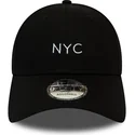 cappelli-curva-nero-cinghia-regolabile-9forty-di-new-era