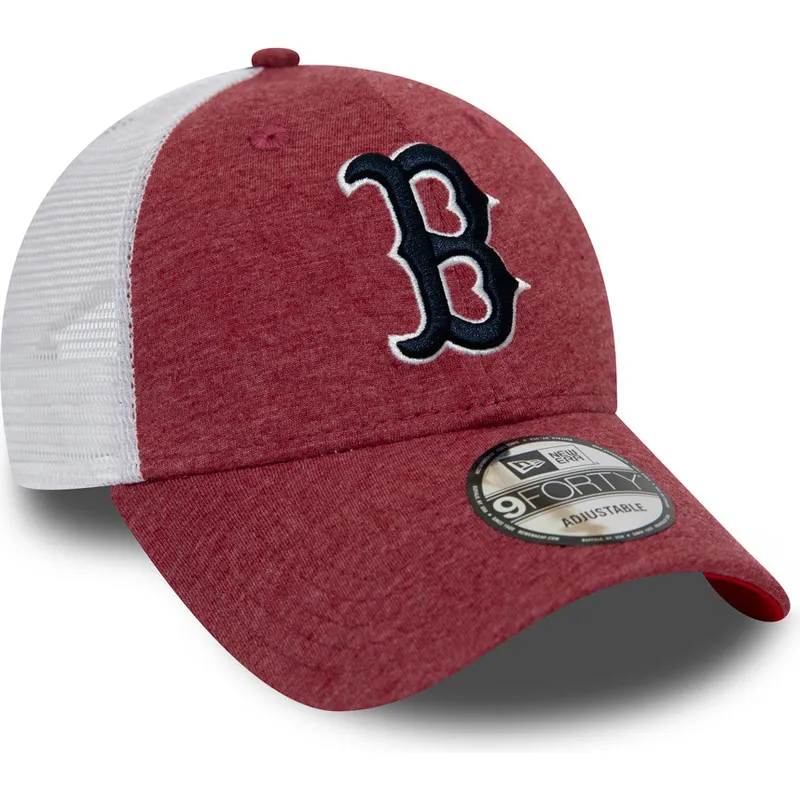 cappelli-curva-rosso-cinghia-regolabile-9forty-summer-league-dei-boston-red-sox-mlb-di-new-era