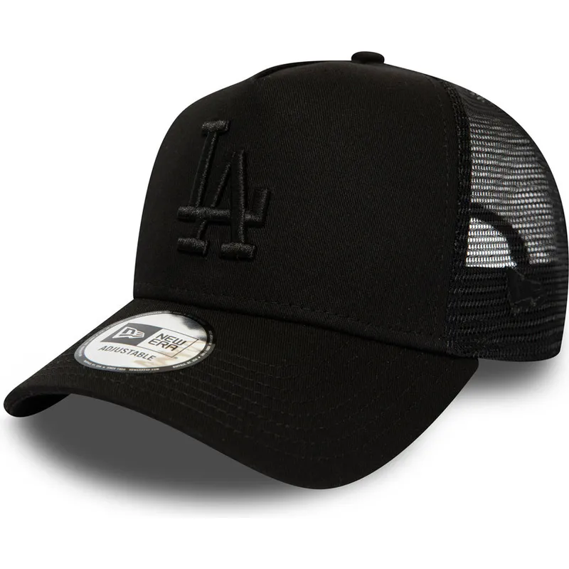 cappelli-curva-nero-snapback-league-essential-a-frame-dei-los-angeles-dodgers-mlb-di-new-era
