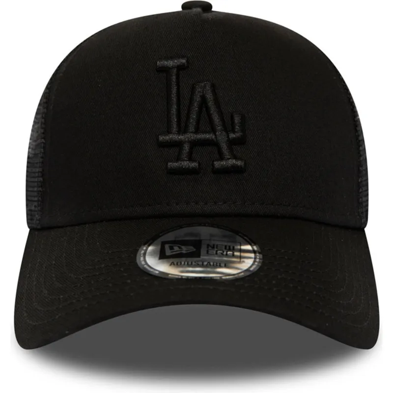 cappelli-curva-nero-snapback-league-essential-a-frame-dei-los-angeles-dodgers-mlb-di-new-era