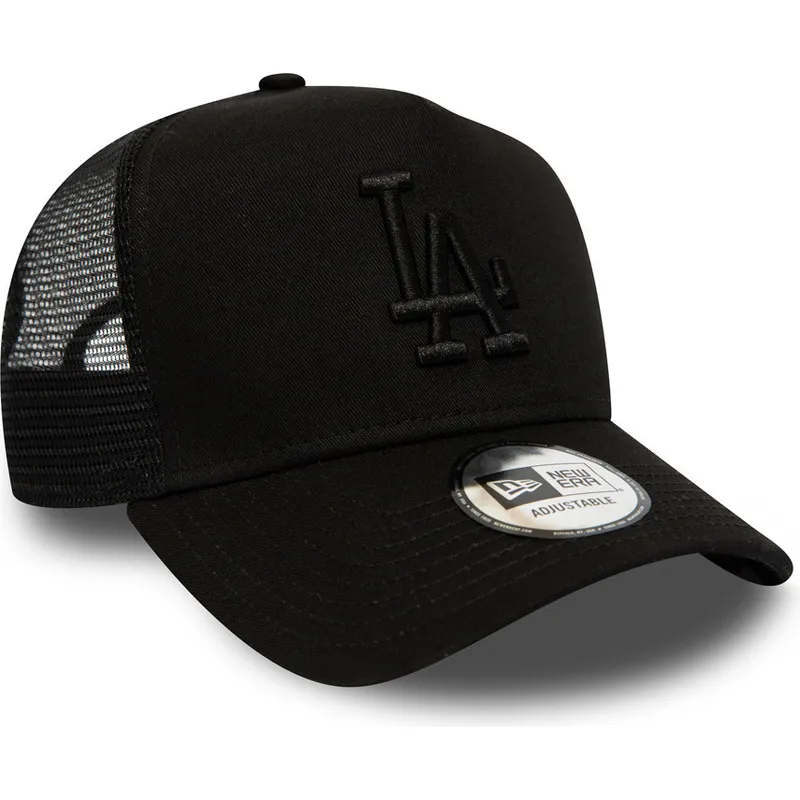 cappelli-curva-nero-snapback-league-essential-a-frame-dei-los-angeles-dodgers-mlb-di-new-era