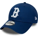 cappelli-curva-blu-cinghia-regolabile-9forty-league-essential-dei-boston-red-sox-mlb-di-new-era