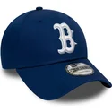 cappelli-curva-blu-cinghia-regolabile-9forty-league-essential-dei-boston-red-sox-mlb-di-new-era