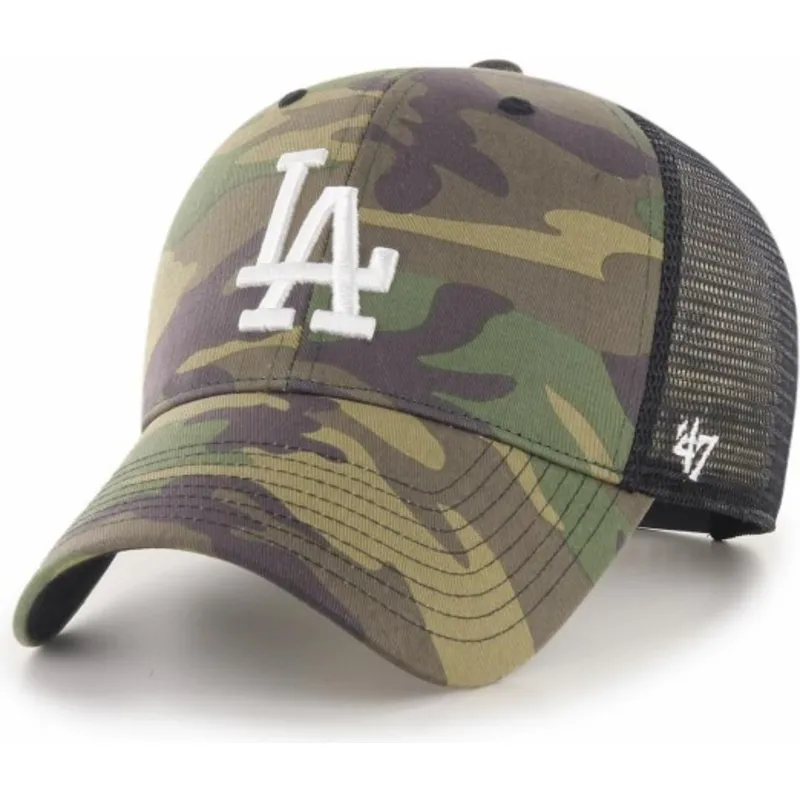 cappellino-trucker-camouflage-con-logo-bianco-mvp-branson-2-dei-los-angeles-dodgers-mlb-di-47-brand