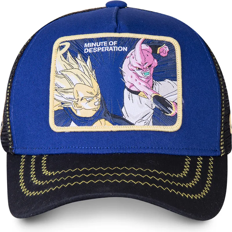 cappelli-curva-blu-snapback-vegeta-vs-kid-buu-dragon-ball-di-capslab
