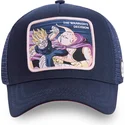 cappelli-curva-blu-marino-snapback-vegeta-vs-buu-dragon-ball-di-capslab
