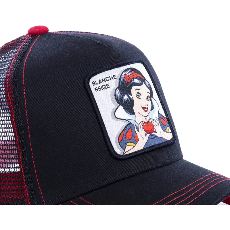 mutzen-gebogen-schwarz-snapback-schneewittchen-disney-von-capslab mutzen-gebogen-schwarz-snapback-schneewittchen-disney-von-capslab