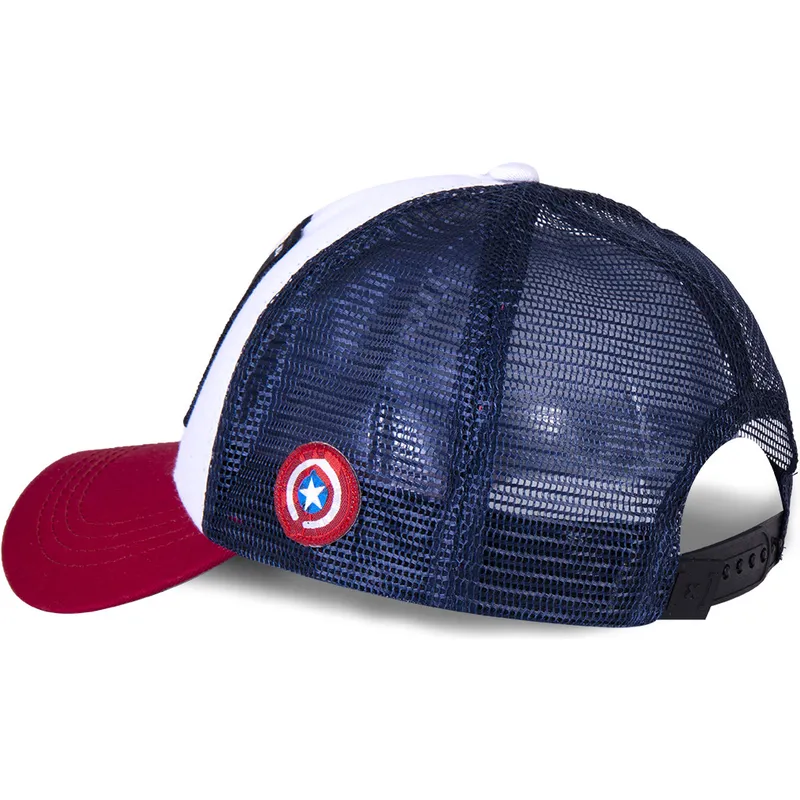 cappelli-curva-bianco-snapback-capitan-america-e-iron-man-marvel-comics-di-capslab