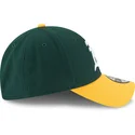 justerbar-gron-og-gul-buet-kasket-9forty-the-league-oakland-athletics-mlb-fra-new-era