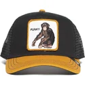 gorra-trucker-negra-y-amarilla-mono-banana-shake-de-goorin-bros