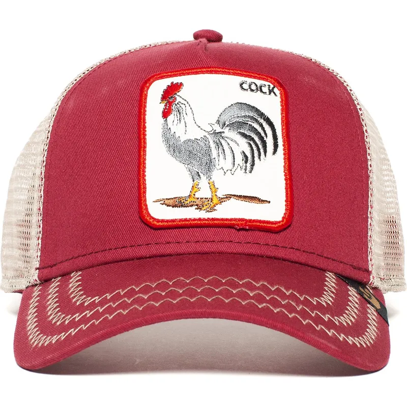 cappelli-curva-rosso-snapback-the-farm-di-goorin-bros