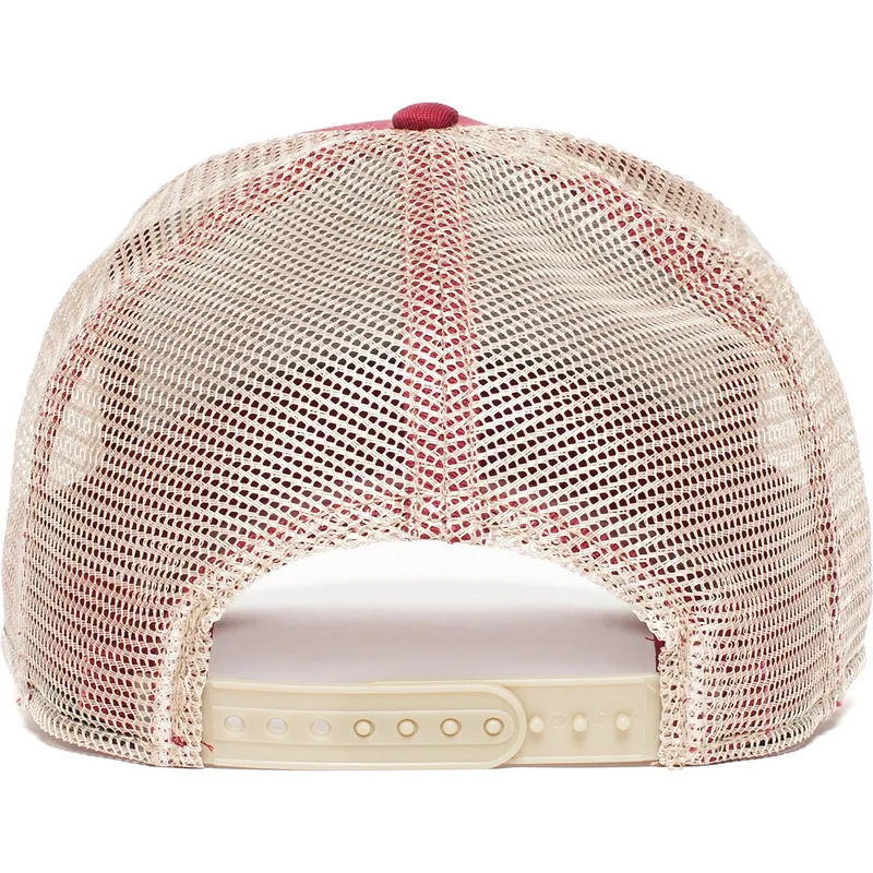 cappelli-curva-rosso-snapback-the-farm-di-goorin-bros