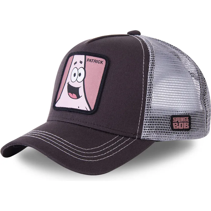 cappelli-curva-grigio-snapback-patricio-stella-spongebob-di-capslab