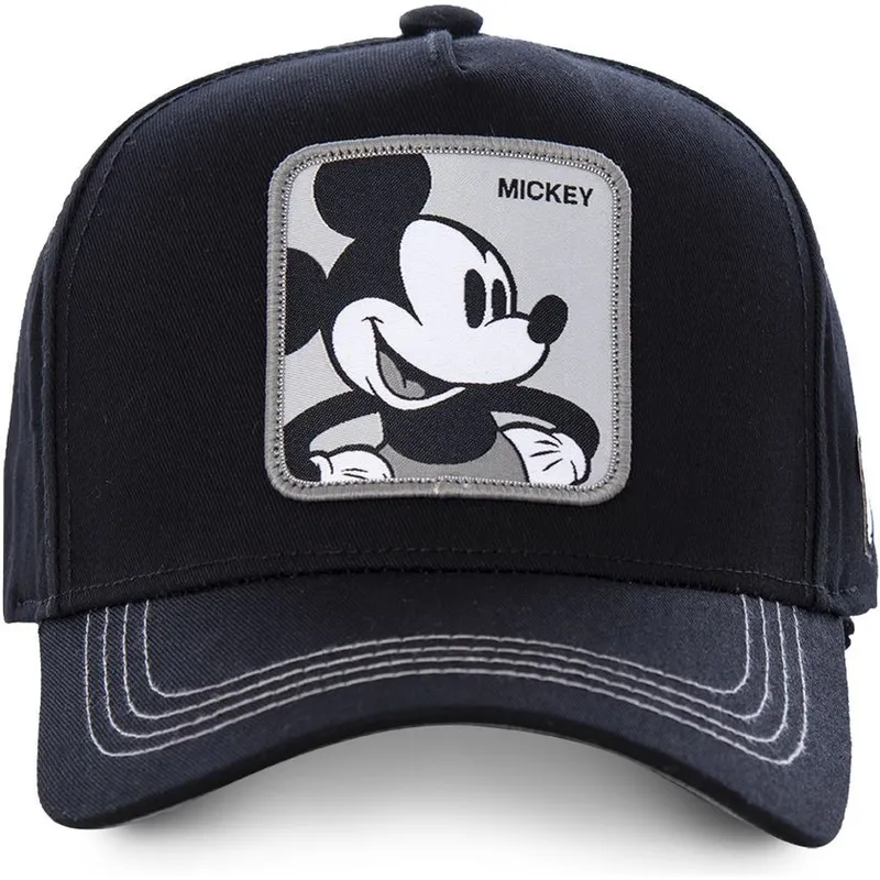 cappelli-curva-nero-snapback-mickey-mouse-disney-di-capslab