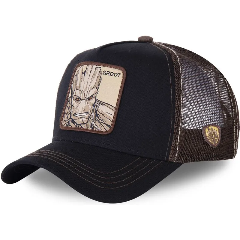 mutzen-gebogen-schwarz-snapback-groot-marvel-comics-von-capslab mutzen-gebogen-schwarz-snapback-groot-marvel-comics-von-capslab