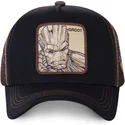 cappelli-curva-nero-snapback-groot-marvel-comics-di-capslab
