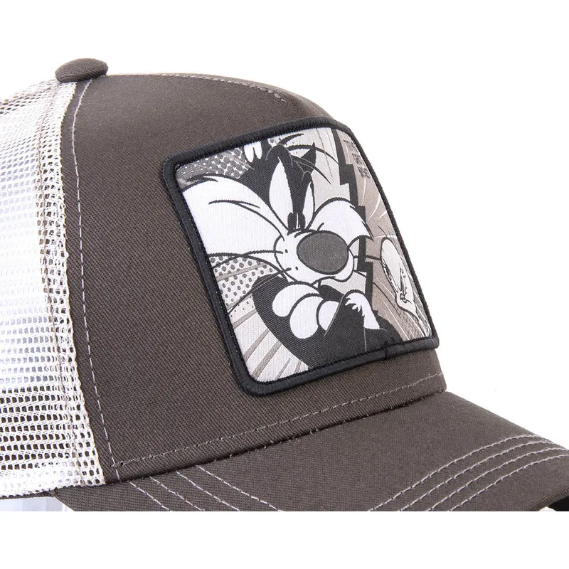 cappelli-curva-grigio-snapback-silvestro-e-titti-looney-tunes-di-capslab