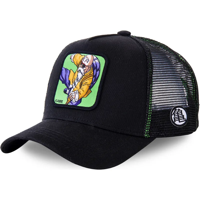 cappelli-curva-nero-snapback-master-roshi-dragon-ball-di-capslab cappelli-curva-nero-snapback-master-roshi-dragon-ball-di-capslab