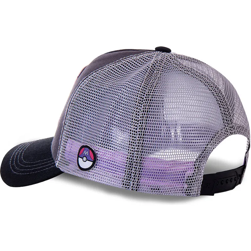 mutzen-gebogen-schwarz-snapback-mew-pokemon-von-capslab mutzen-gebogen-schwarz-snapback-mew-pokemon-von-capslab