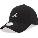 cappellino-nero-regolabile-9forty-melton-degli-atlanta-braves-mlb-di-new-era