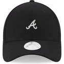 cappelli-curva-nero-cinghia-regolabile-9forty-melton-dei-atlanta-braves-mlb-di-new-era