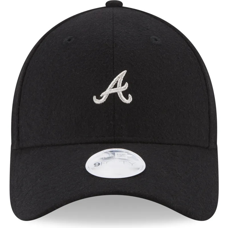 mutzen-gebogen-schwarz-verstellbares-band-9forty-melton-der-atlanta-braves-mlb-von-new-era