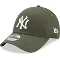 zielona-regulowana-czapka-z-daszkiem-9forty-league-essential-new-york-yankees-mlb-new-era