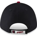 cappelli-curva-blu-marino-cinghia-regolabile-9forty-the-league-dei-cleveland-indians-mlb-di-new-era