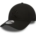 cappellino-curvo-nero-regolabile-con-logo-nero-9forty-league-essential-di-new-york-yankees-mlb-di-new-era